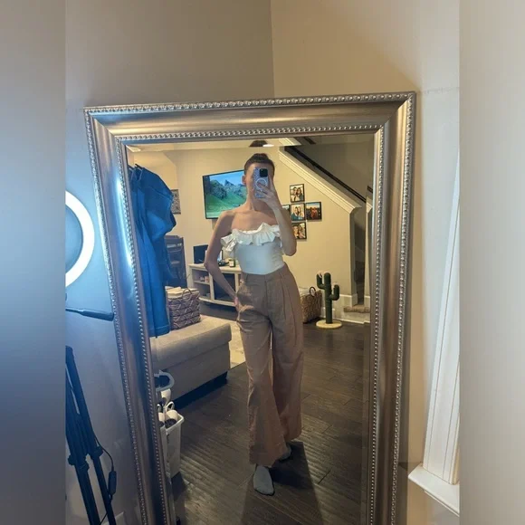 Abercrombie & Fitch Wide Leg Pants - Picture 2 of 5